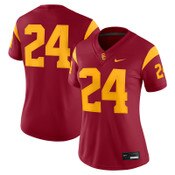 USC Trojans Women's Nike Cardinal #24 Home Football Jersey